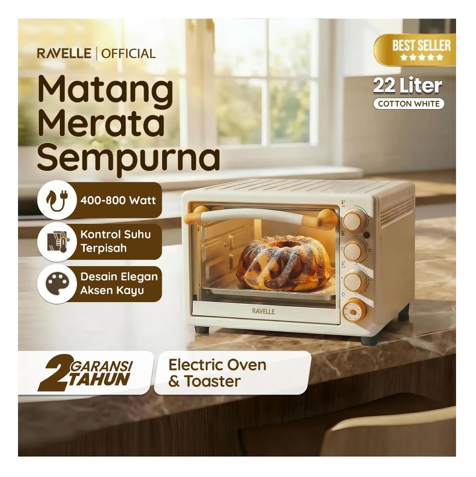Ravelle Indonesia Ravelle Elevee Oven Listrik REO-22