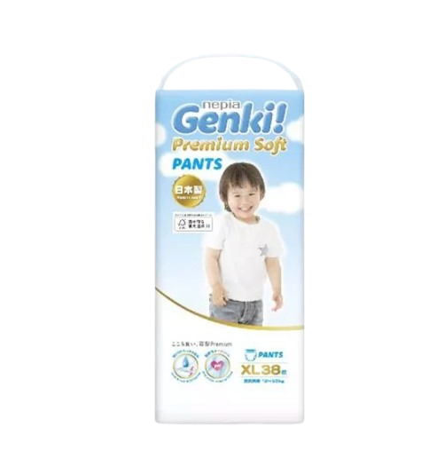 Nepia Genki Premium Soft Pants XL
