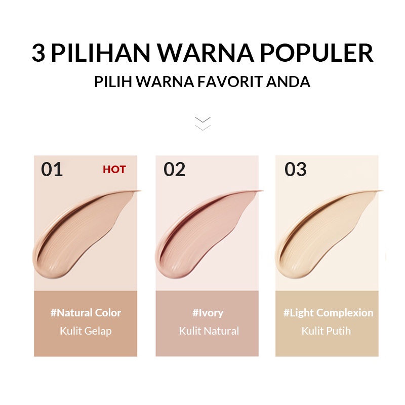 Permata Indo Kav BIOAQUA Hydrating Soft and Flawless Air Cushion BB Cream