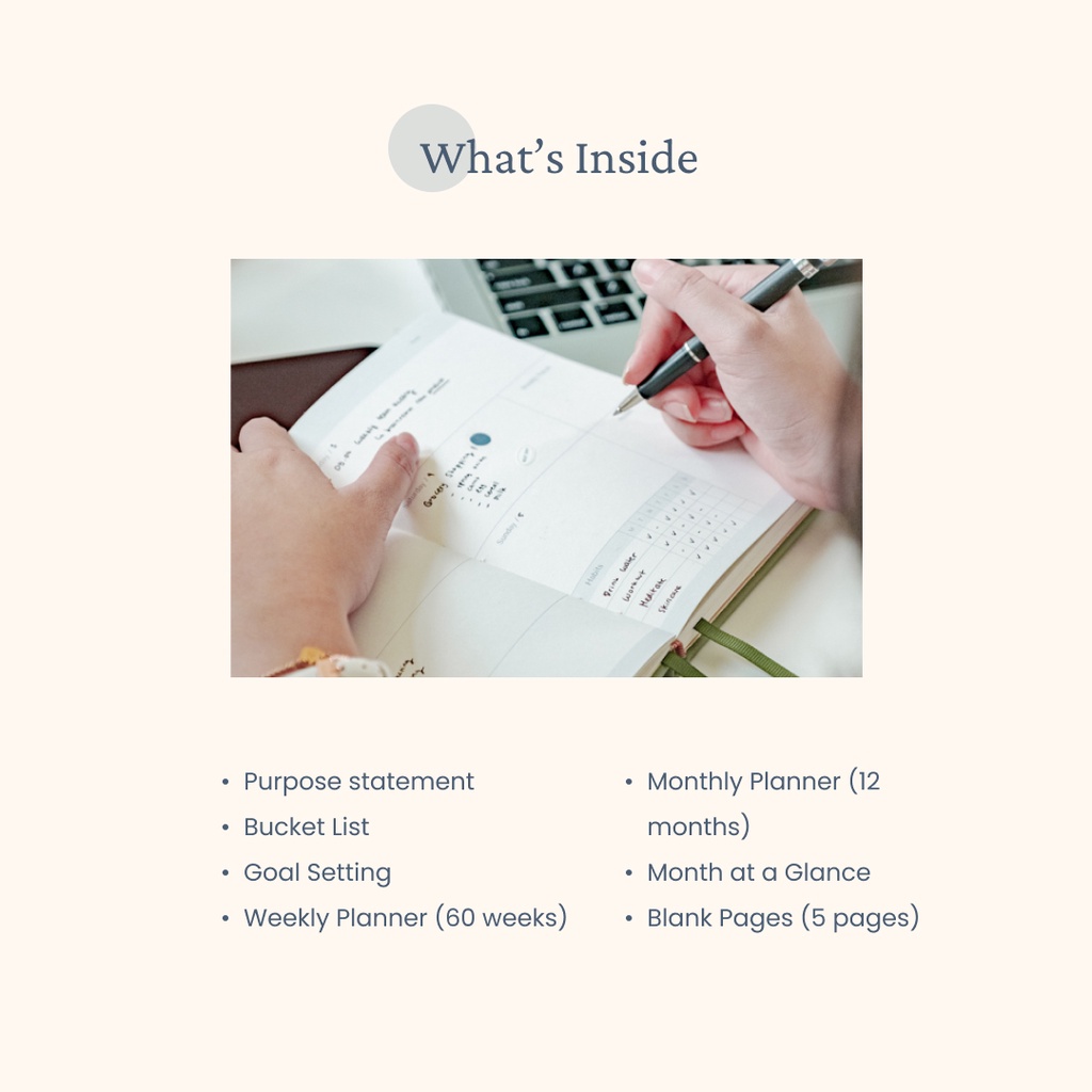 Blessing Bell Undated 2023 Essential Planner