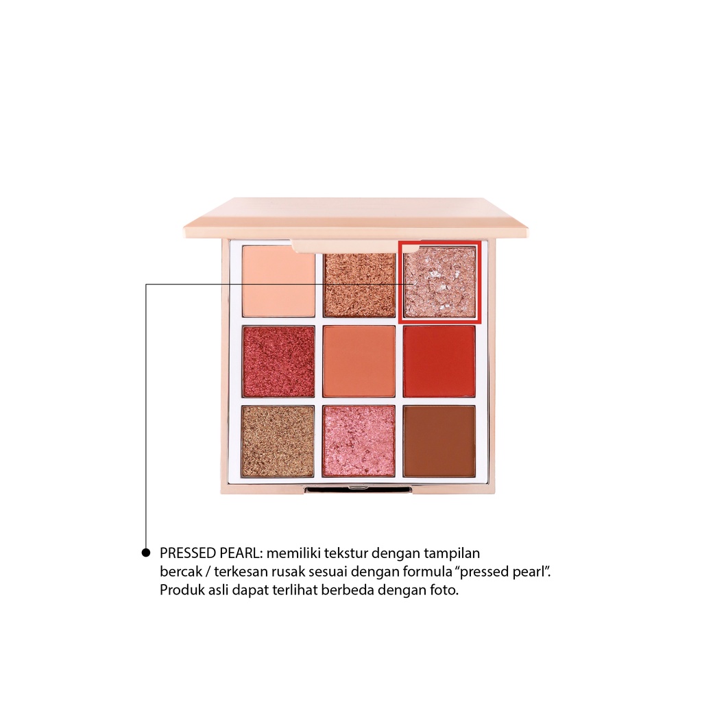 Keva Cosmetics International ESQA Goddess Eyeshadow Palette - Peach