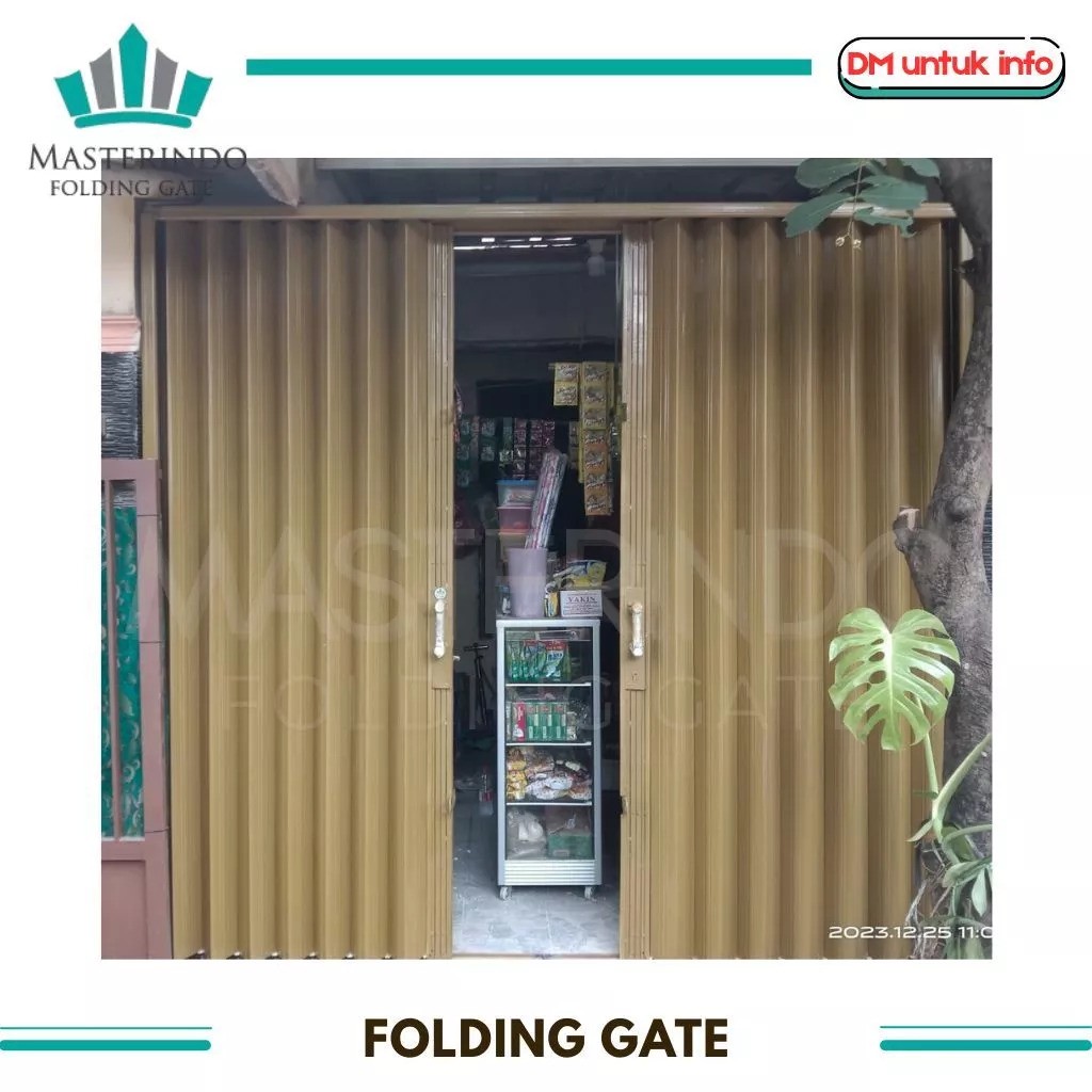 Masterindo Folding Gate Pintu Rolling Door 2