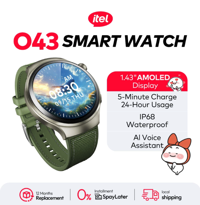 Transsion Holdings Itel Smartwatch ISW-043