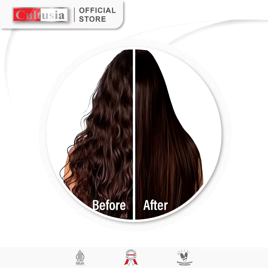 Anugerah Familindo Utama Cultusia Straightening Cream Deeply Resistant Hair