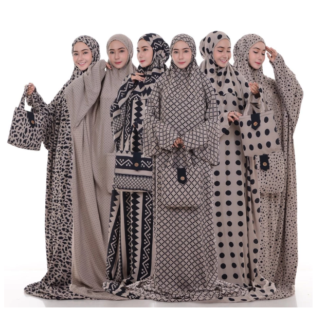  NurHD Mukena Terusan Hadramaut Syari Milo 2