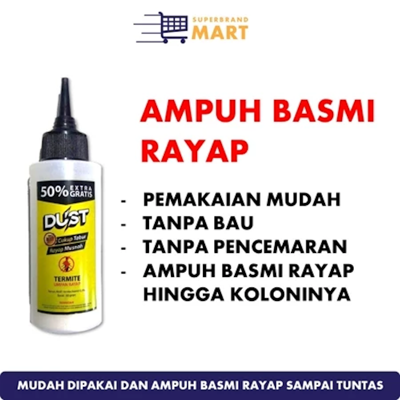 Dust Termite Obat Bubuk Anti Rayap 2