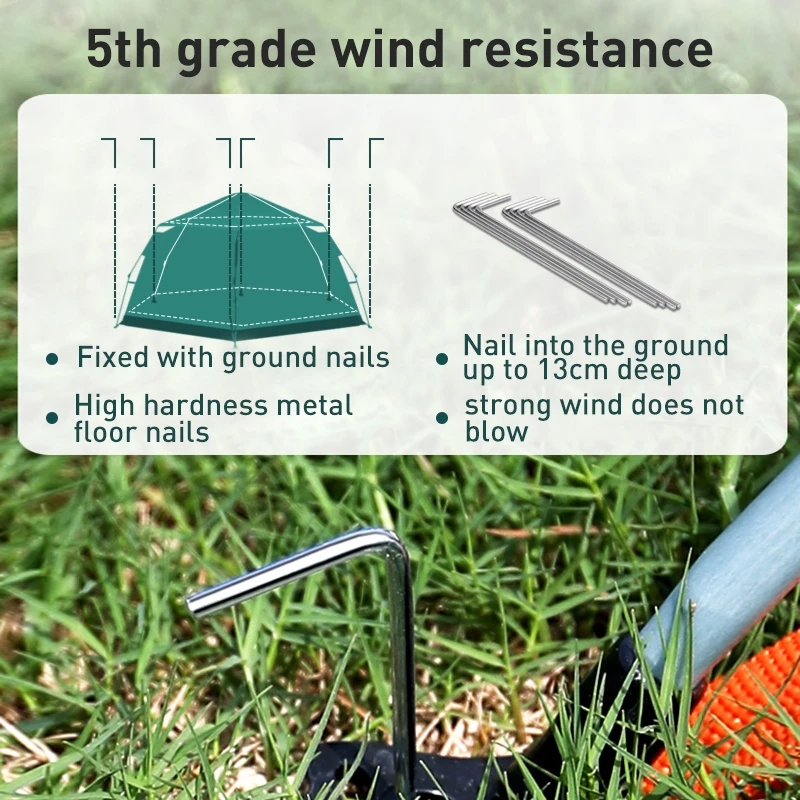  WTHB Outdoor Tenda Otomatis 1-2 Orang