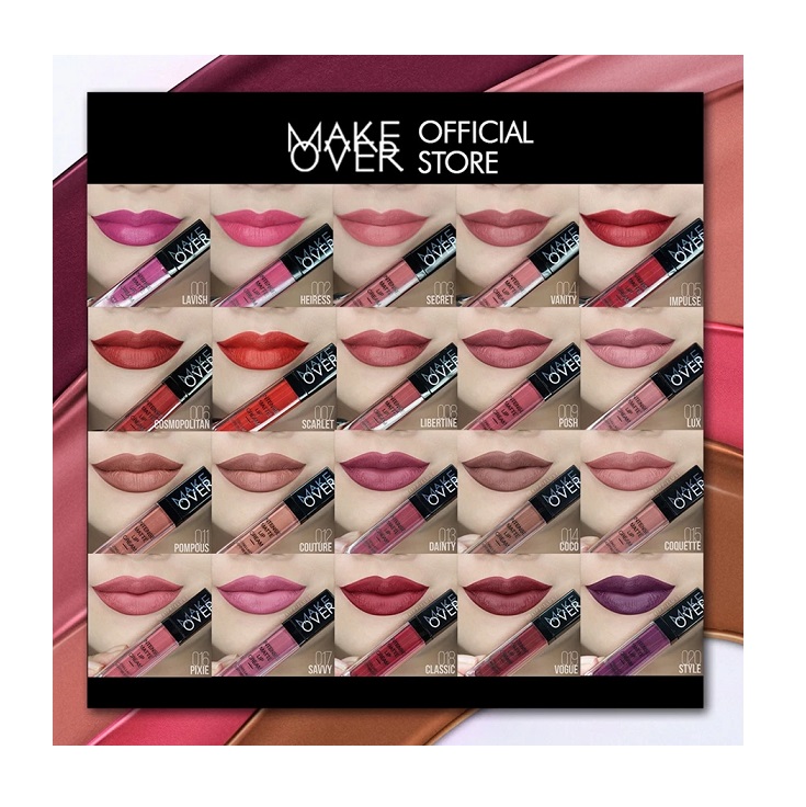 Paragon Technology and Innovation MAKE OVER Intense Matte Lip Cream 011 Pompous