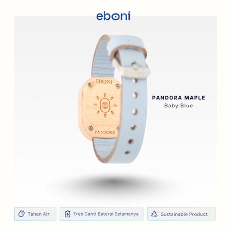 Eboni Jam Tangan Kayu Pandora Maple Series 3