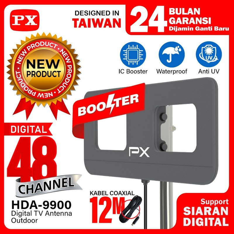 PX Antena TV Digital Outdoor 5