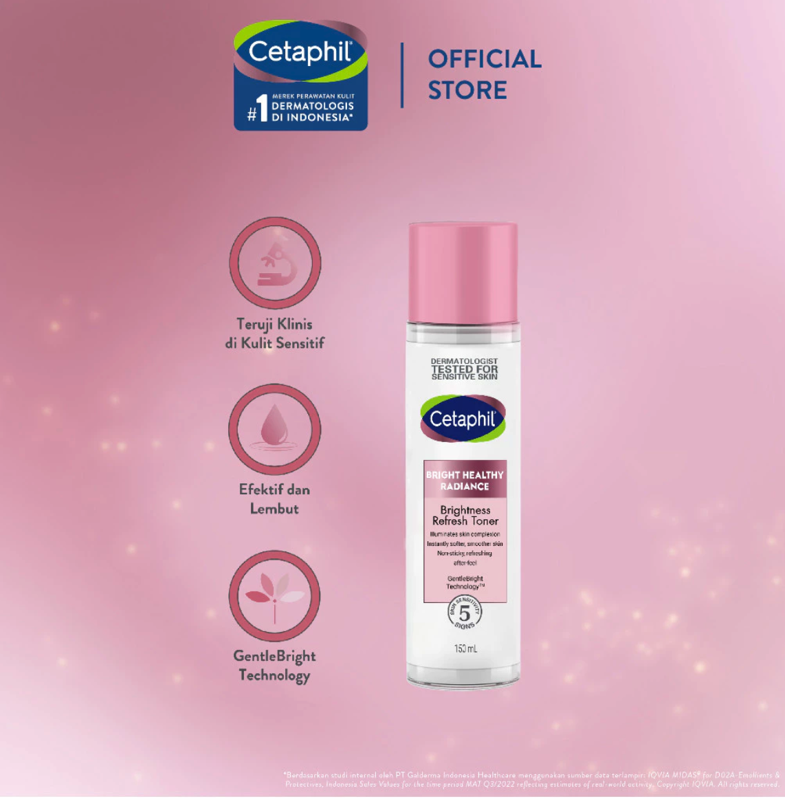 Galderma Cetaphil Bright Healthy Radiance Brightness Refresh Toner