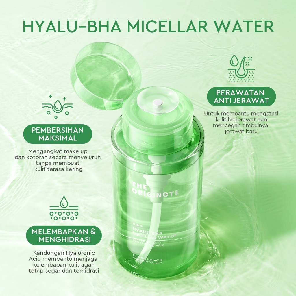 The Originote The Originote Hyalu-BHA Micellar Water