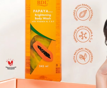 Sparindo Mustika BDL Papaya Brightening Body Wash