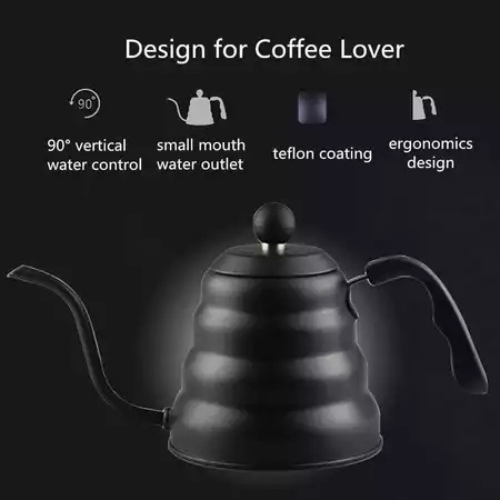  One Two Cups Gooseneck Pour Over Drip Kettle PRF 10