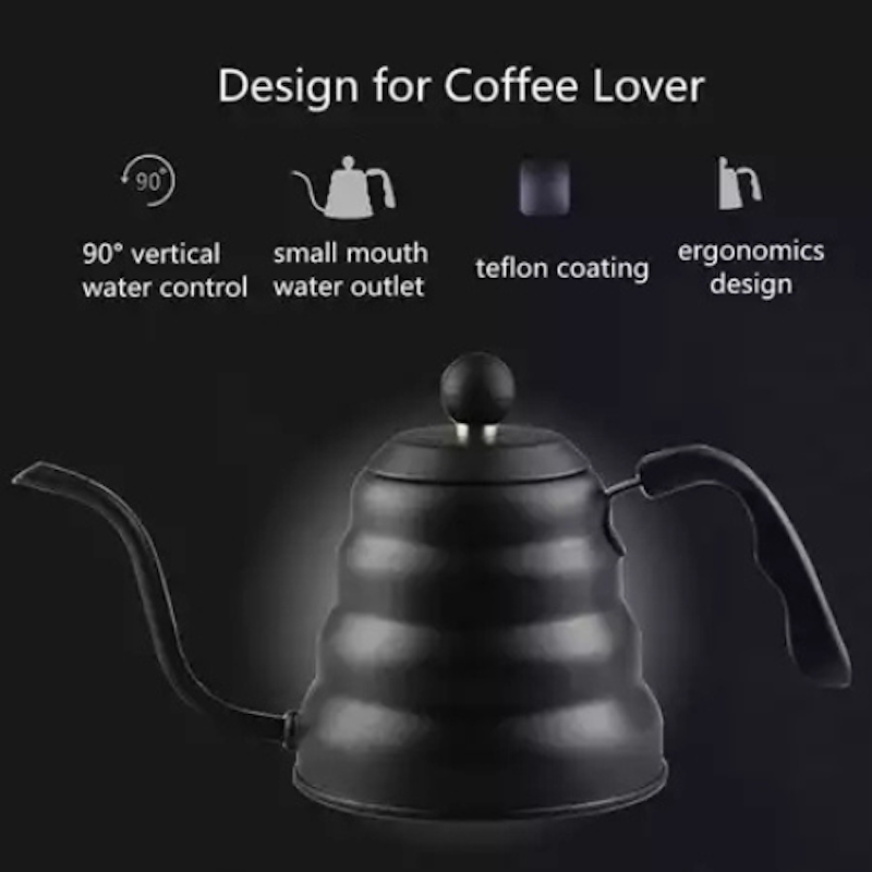One Two Cups Gooseneck Pour Over Drip Kettle 2