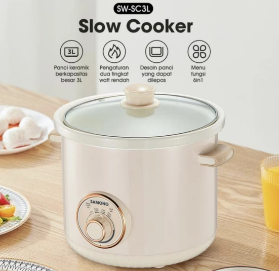 Wook Global Technology SAMONO Slow Cooker SW-SC3L