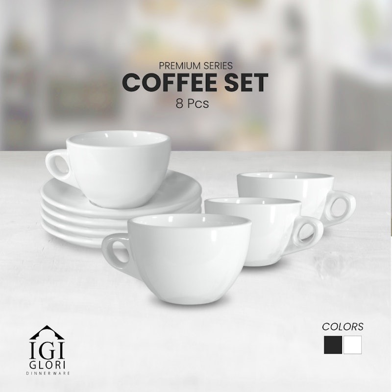 Glori Melamine Coffee Set 2