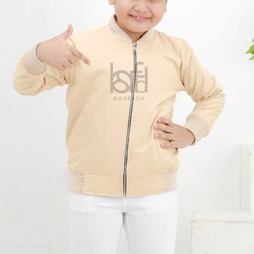  Brofash Jaket Bomber Kanvas