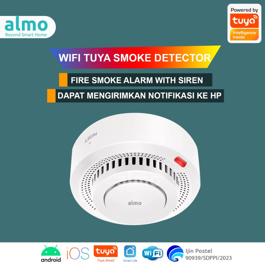 Almo S1 WiFi Smart Smoke Detector 2