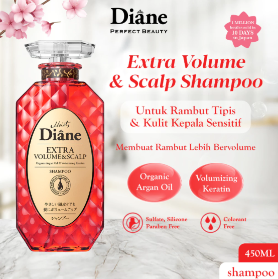 Moist Diane Extra Volume & Scalp Shampoo 2