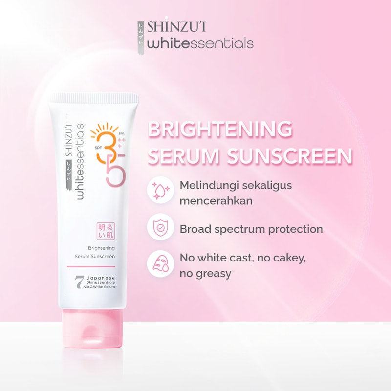 Shinzui Whitessentials Brightening Serum Sunscreen SPF 35 PA+++