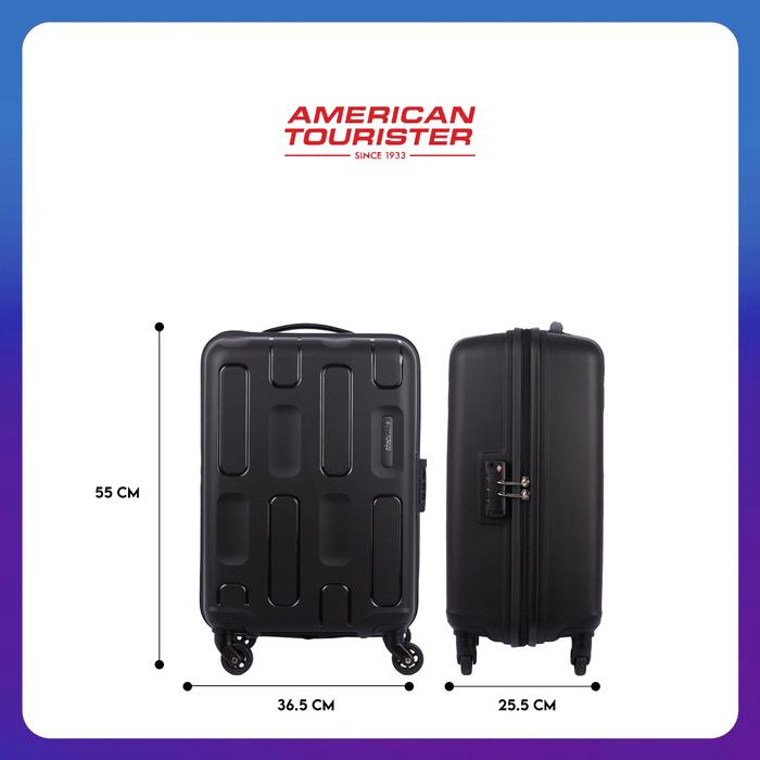 American Tourister Ellipso 20 inch Black  4
