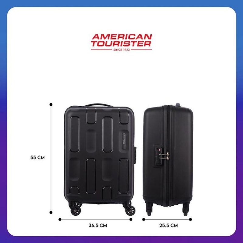 American Tourister Ellipso 20 inch Black 4