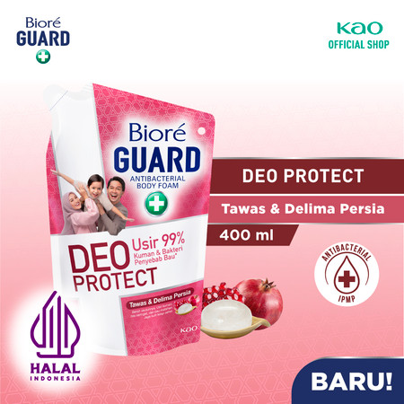 Biore GUARD Deo Protect Tawas + Delima Persia