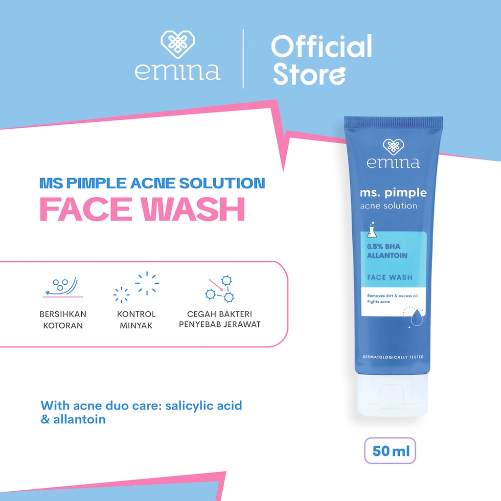 Paragon Technology and Innovation Emina Ms. Pimple Acne Solution Face Wash