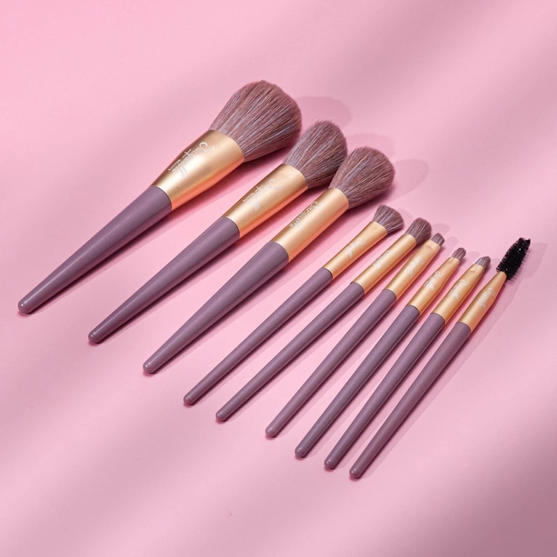 Jacquelle Complete Me! Brush Set Violet Purple 5