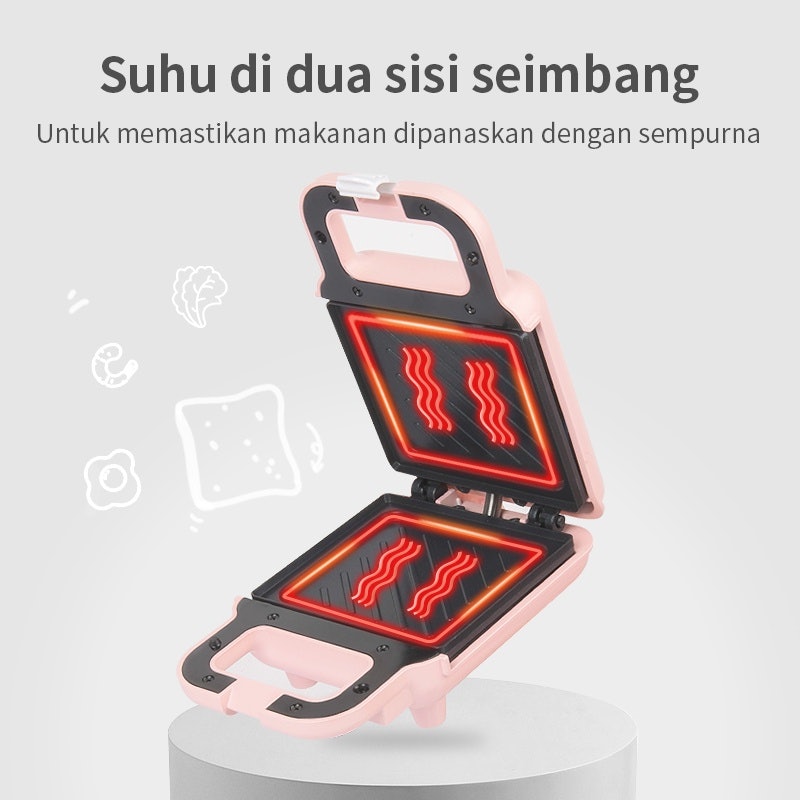Simplus Sandwich Waffle Maker 4