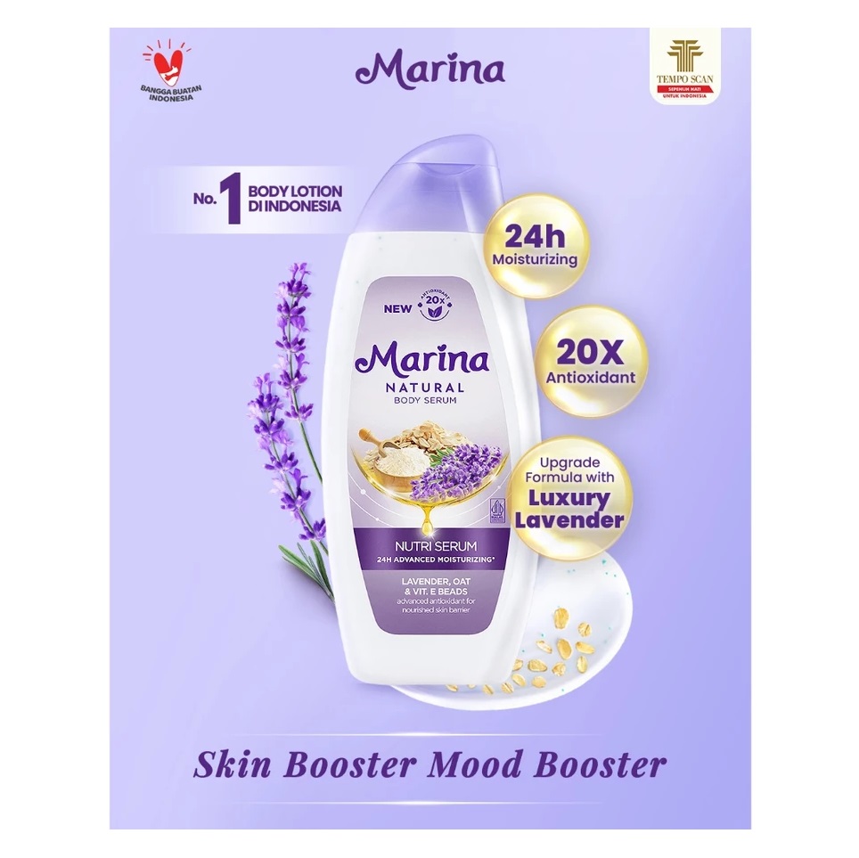 Tempo Scan Pacific Marina Natural Body Serum Nutri Serum