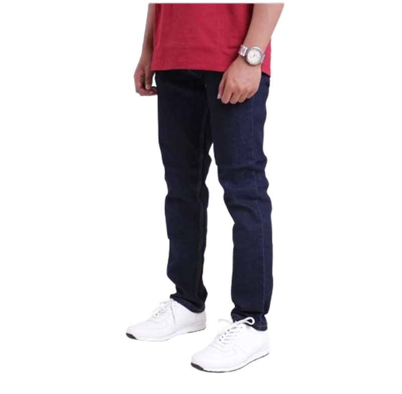 BAPIN Celana Jeans Pria Skinny Navy 1