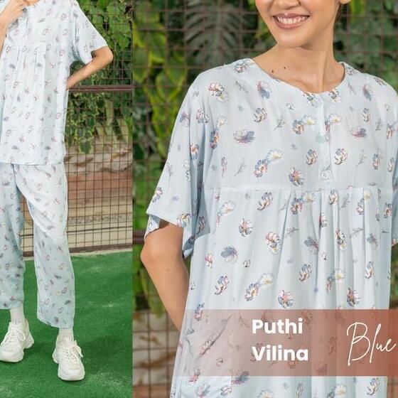  Oriana Sleepwear Piyama Lengan Pendek Puthi Bellanca