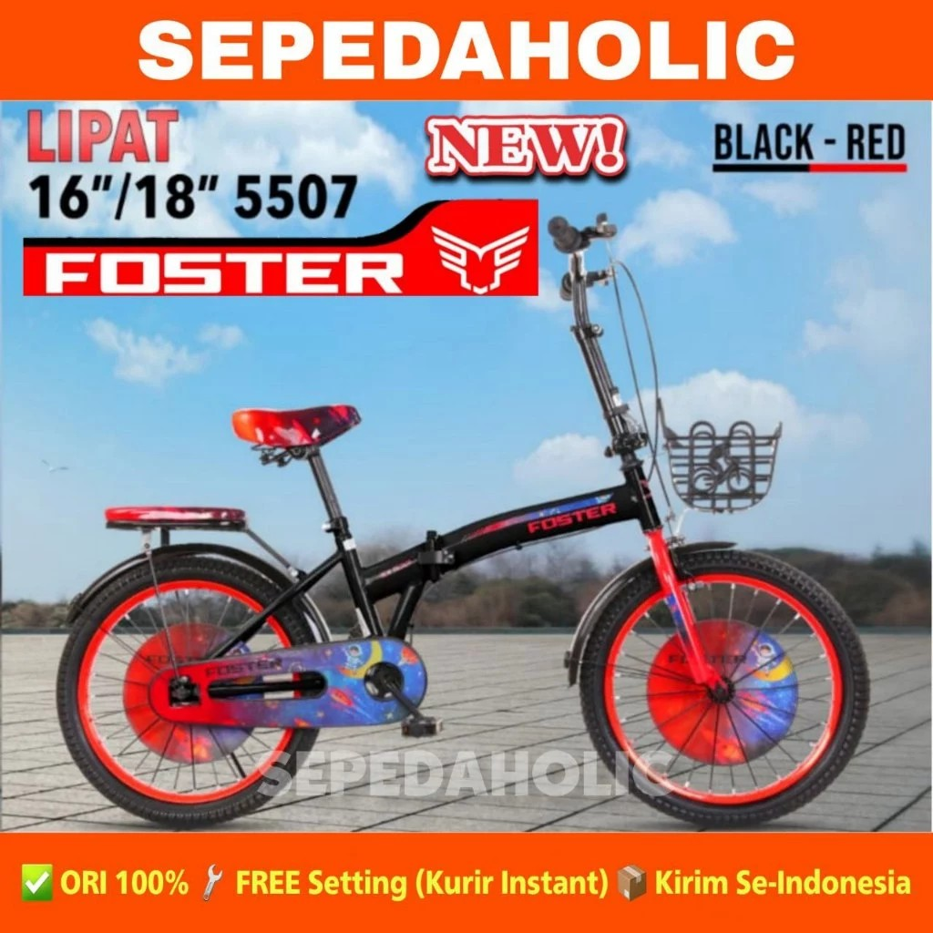 Pacific Indah Pratama Foster Sepeda Lipat Anak 16" 5507