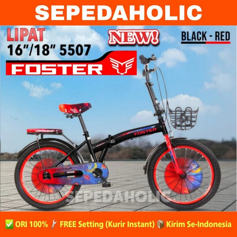 Foster Sepeda Lipat Anak 16" 3