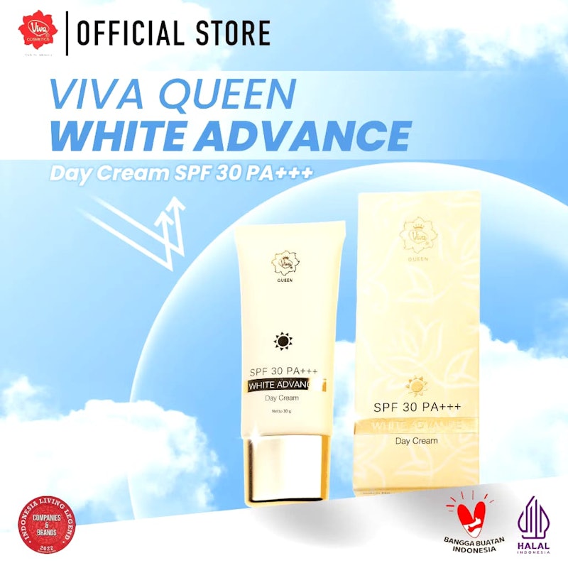Queen White Advance Day Cream SPF 30 PA+++ 3