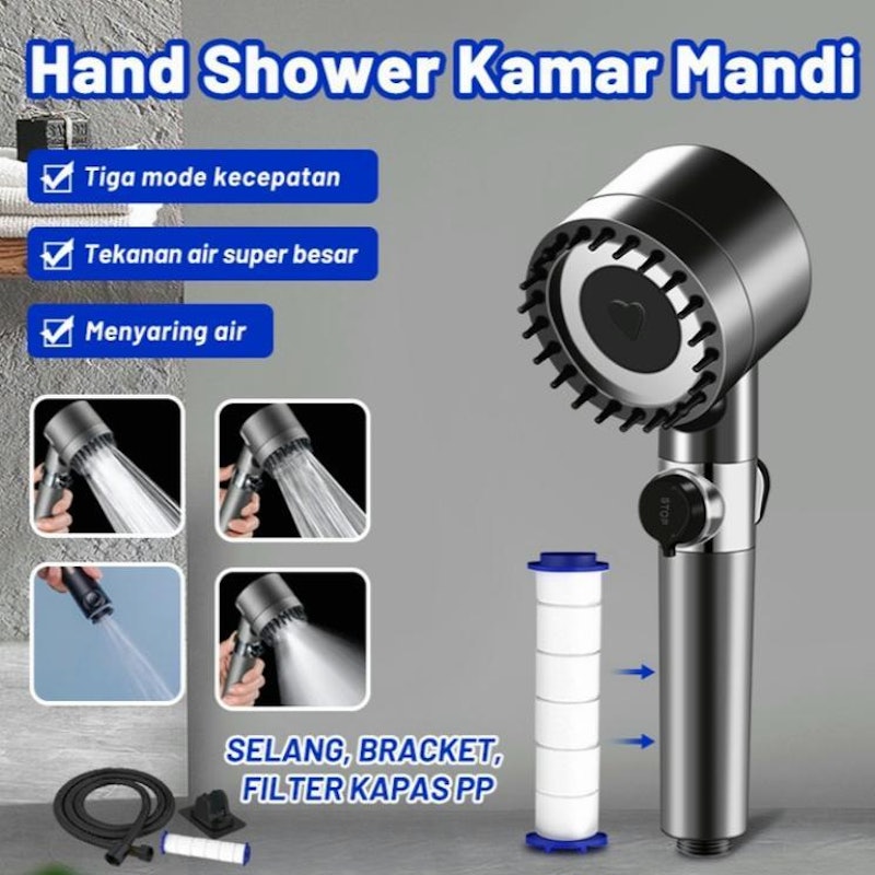 UPHOME Shower Mandi Set Filter PP 5
