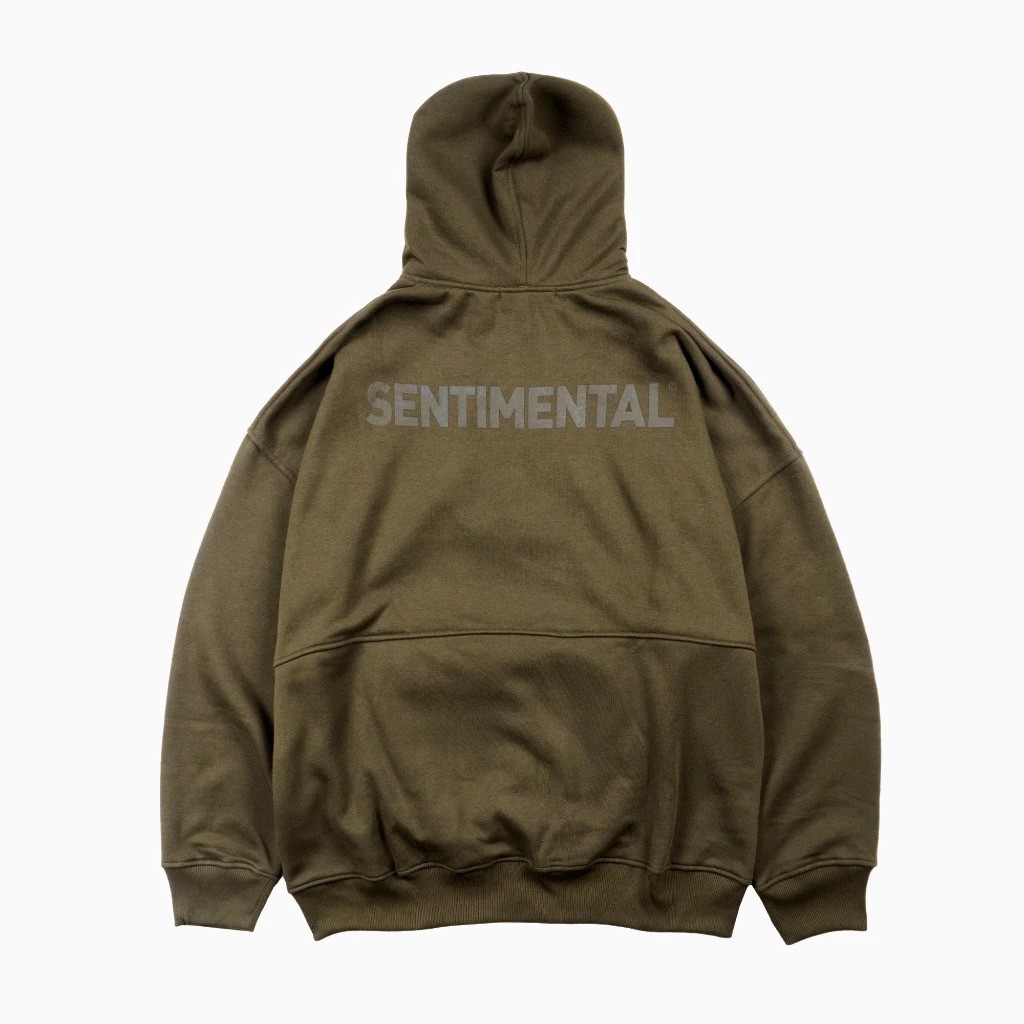 Super Sentimental Secret Theory SSST Crag Cagoule Hoodie Olive