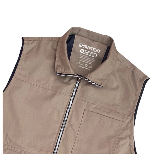 Qwertylife Qwertylife Vest Piace Ripstop Basic Polos