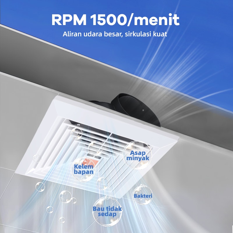 UPHOME Exhaust Fan 12 Inch 2