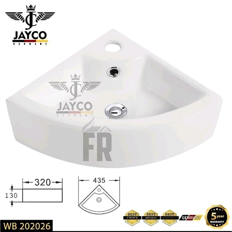 JAYCO Wastafel Sudut 2