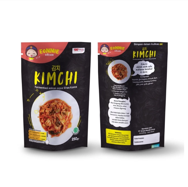 Eonnie Kitchen Kimchi Sawi Asinan Sayuran Korea