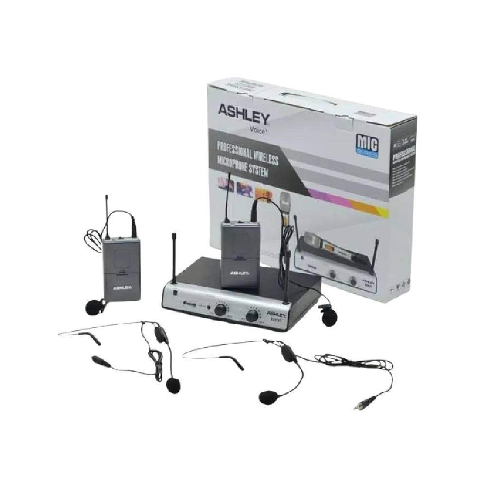Ashley Voice1 Professional Wireless Microphone System