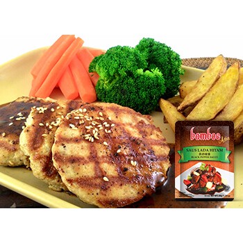 Bamboe Indonesia Bamboe Saus Lada Hitam