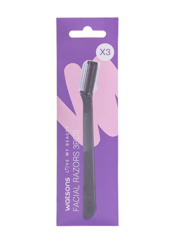 Watsons Facial Razor 3 pcs 2