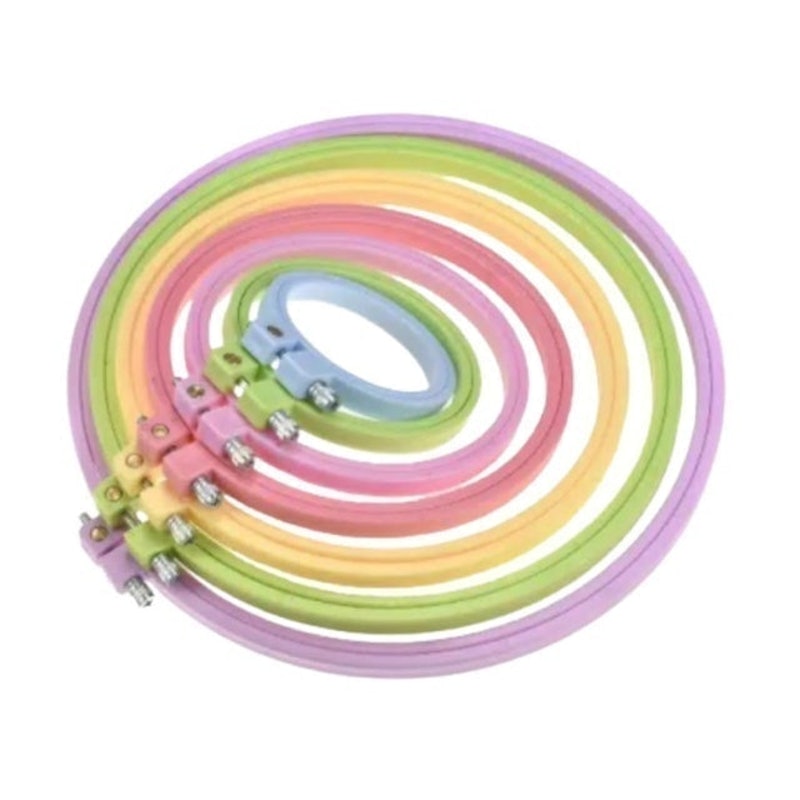 Colorful Embroidery Hoop 1