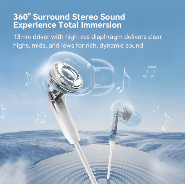 KiiP Indonesia KiiP Headset Wired HiFi Earphone IEC01