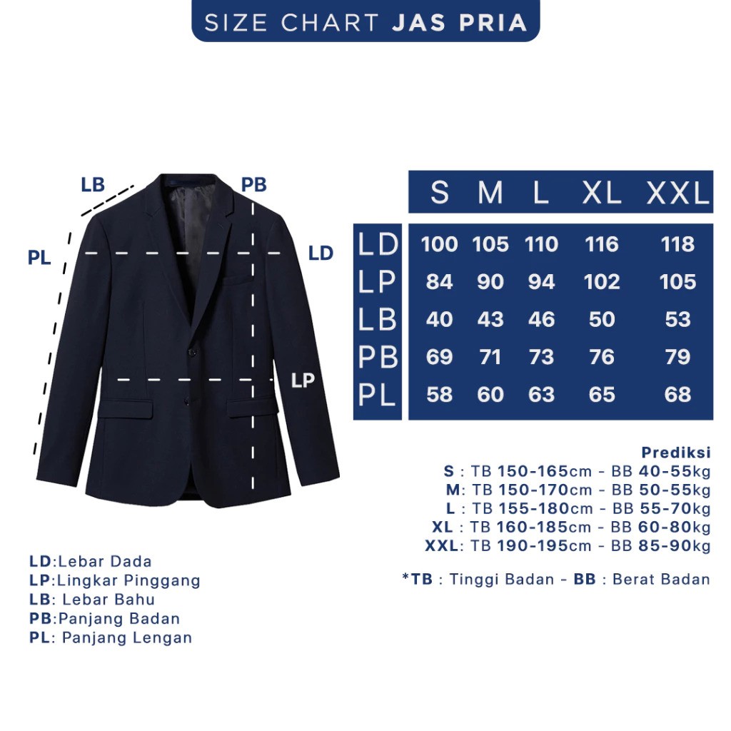  Nubade Setelan Jas & Celana Pernikahan Pengantin Pria Slim Fit