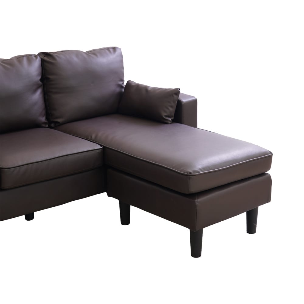 Home Center Indonesia Selma Leander Sofa Modular Sudut Kulit